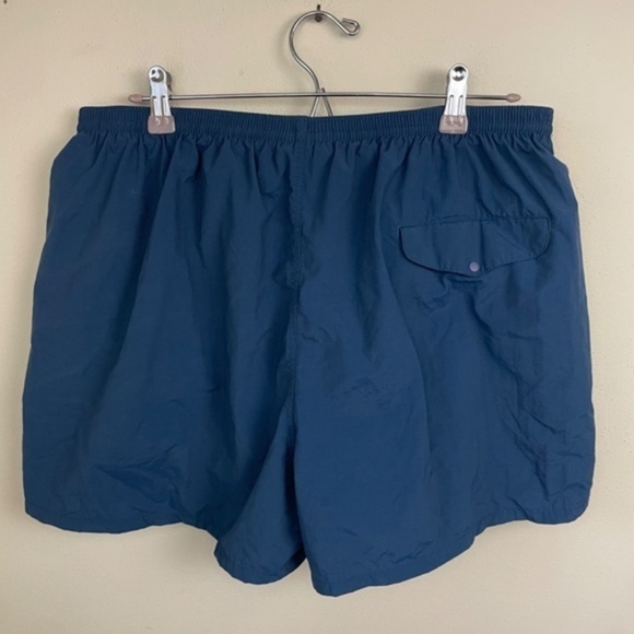 Vintage Patagonia‎ Baggies 90's Retro Navy Drawstring 3 inch Shorts - Picture 3 of 8